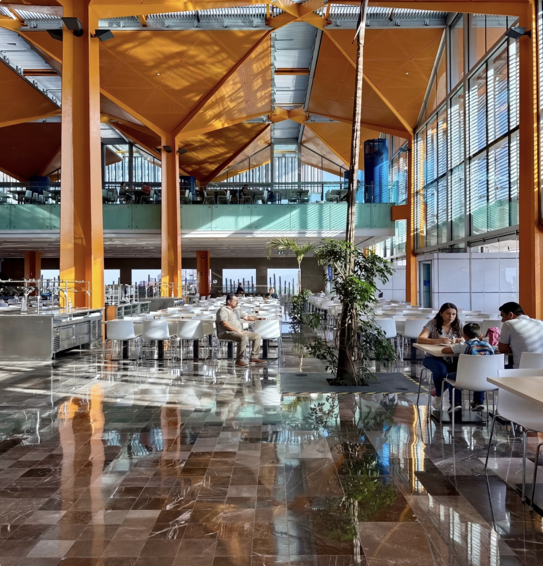 Cafetería campus universitario