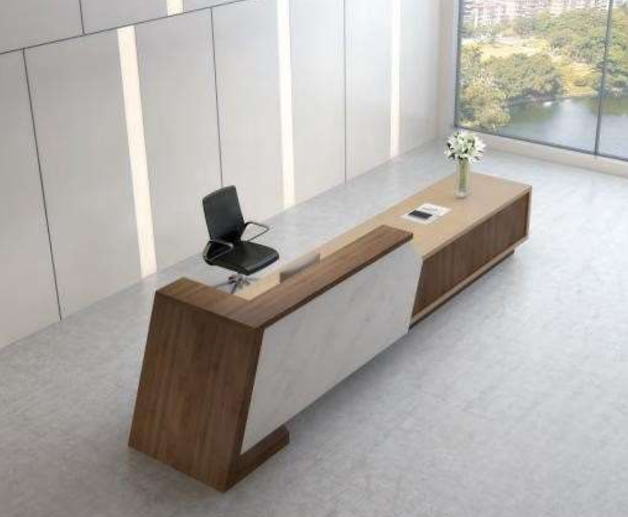 Mostrador de recepción